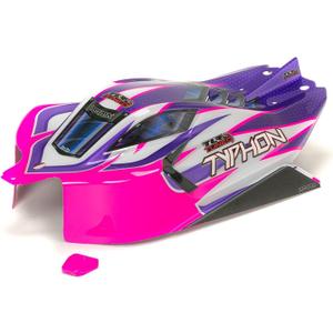 ARRMA Finished Body, TLR Tuned Pink/Purple: Typhon, ARA406162