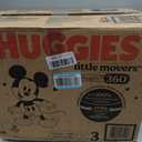 Huggies Size 3 Baby Diapers, Little Movers HuggFit 360 Baby Diapers with 360 Waistband, Size 3 (16-28 lbs), 168 Count (3 Packs of 56)