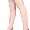 JOY IN LOVE Womens 2.5 Inch Kitten Heels Low Heel Square Open Toe Strappy Sandals (Brown) 10