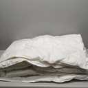 Rwlvpe Hungarian White Goose Down Comforter King Size, 850 Fill Power All Season Duvet Insert 75% Goose Down 25% Goose Feather, 600TC Ultra-Soft 100% Cotton Shell Comfortable (106"x90", White)