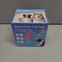 Interactive Dog Toys Tug of War,Dog Puzzle Toy Squeaky for Medium Small Breed Mental Stimulation,Indestructible Food Dispensing Dog Toy to Keep Busy,Red Yellow