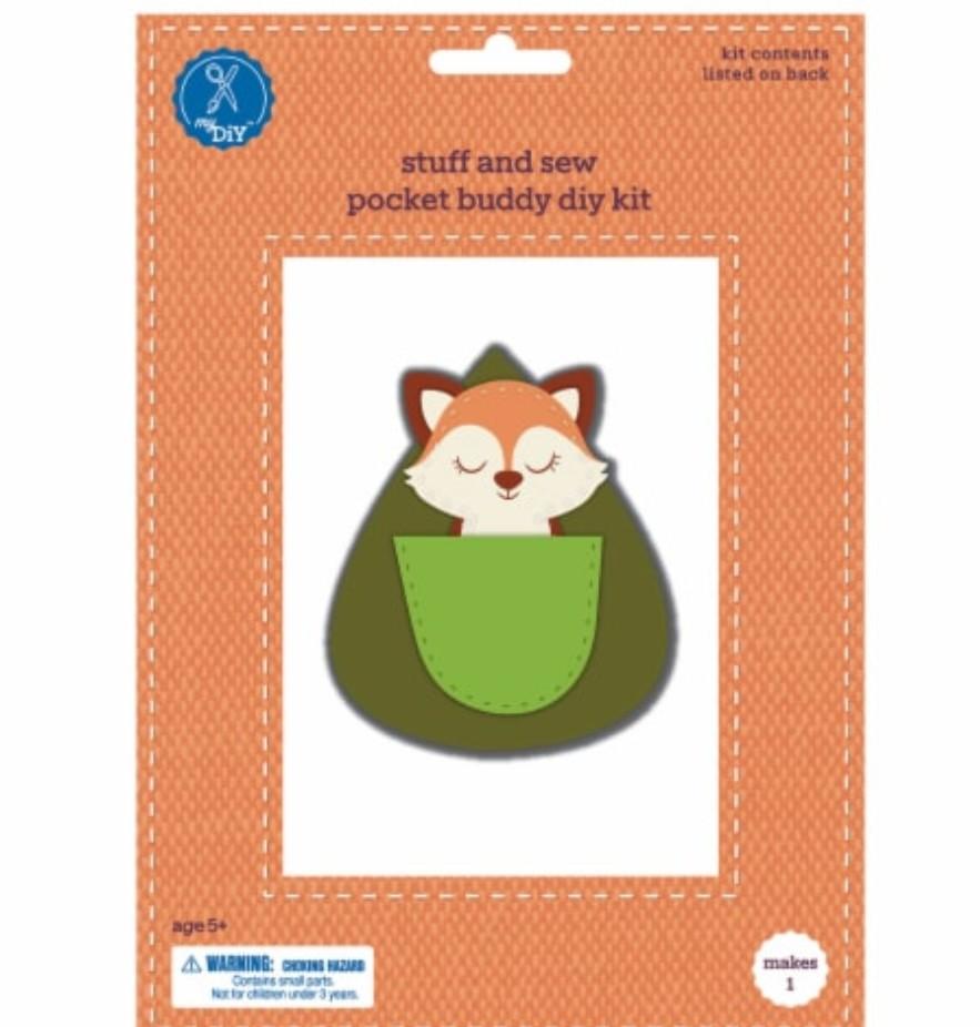Fox Stuff & Sew Pocket DIY Kit