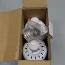 FanNicoo 2 Pack 500W Equivalent LED Corn Light Bulb 5500 Lumen 6500K 60W Large Area Cool Daylight White E26/E27 Medium Base for Outdoor Indoor Garage Warehouse Factory Workshop Street Backyard