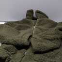 PRETTYGARDEN Women's Fashion Winter Coats Sherpa Fleece Faux Fur Shearling Oversized Trendy Jackets Warm Outerwear Clothing (Medium, Green)