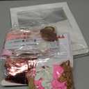 181pcs Rose Gold Baby Shower Decorations, Baby Girl Shower Decorations with Balloon Arch Kit, Baby Boxes, Paper Pom Poms, Fringe Curtains, Sash, Cake Copper