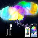 Led Cloud Lights for Bedroom Aesthetic Mood Light, Music Sync App Control Wall Light, 3D Ceiling Lamp Color Changing Strip Lights, Cool Stuff for Kids Room Decor, Room Decorations