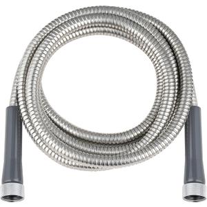SKYWARD 304 Stainless Steel short Garden Hose 10 ft with Female to Female Metal Connector,Easy to Use & Store, Anti-Leakage Hose, High Water Flow (10ft)