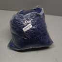 Glittering Lurex Fabric - Shimmer and Shine with Metallic Sparkle - Fashion Fabric by The Yard - for Crafting and Embroidery - Polyester Stretch Fabric - 1 Yard (Navy Blue)