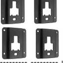 Tie Down Anchors Plates 4 Packs Boxlink Truck Bed Cargo Tie Down Brackets Compatible with 2015-2025 F150 & 2017-2025 F250 F350 F450 Super Duty Replacement for FL3Z99000A64B FL3Z-9928408-AB