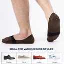2 x COOLMATE GLOBAL 6 Pack No Show Men Socks, Low Cut Ankle Sock Moisture Wicking