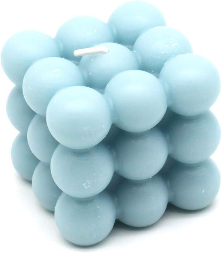 9-Ball Cube Aromatherapy Candle (Blue), 9 ounce 2 packs