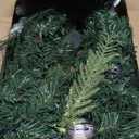 6 Feet Snow Flocked Christmas Garland for Mantle White Garland with Silver White Balls Snowflake Pine Cones for Fireplace Table Centerpiece Front Door Staircase Decoration (Silver,Green)