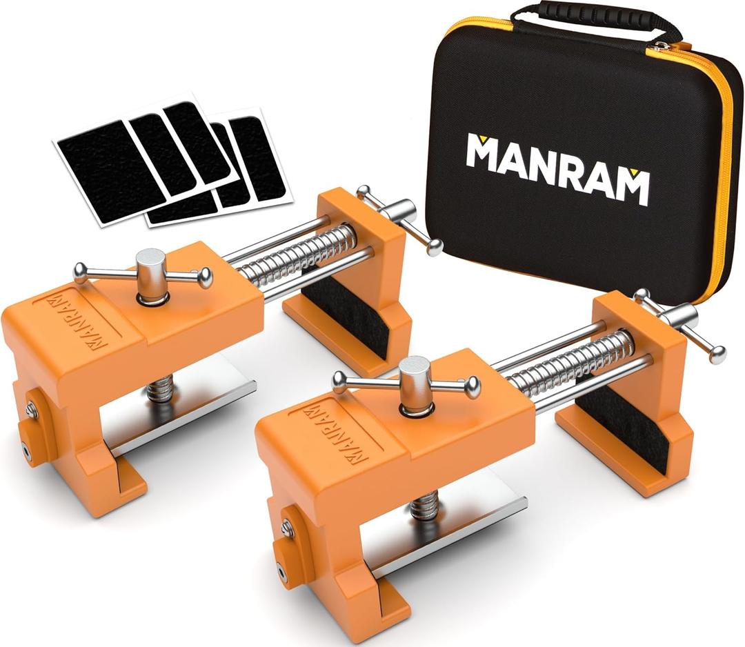Cabinet Clamps 2 Pack - Protective Case Included - Claw for Cabinets, Face Frame