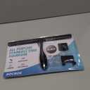 All-Purpose Stainless Steel Shower Squeegee for Shower Doors with 2 Adhesive Hooks, Bathroom Cleaner Tool Household Window Mirror Squeegee for Home Cleaning, Glass Door, Tile Wall, Car, 12 Inch Black