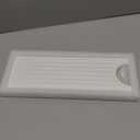 MAGKOTA Stone Faucet Mat for Kitchen Sink - Quick Dry Diatomite Sink Splash Guard, Prevents Moisture Buildup & Water Stains, Water Absorbing Stone Tray for Bathroom Countertop (White, 23.6" x 4")