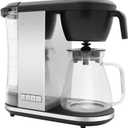 Bonavita Enthusiast 8 Cup Drip Coffee Brewer, Pour Over, SCA Certified Coffee Machine with Glass Carafe, Stainless Steel Panel, Removable Reservoir