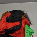 TURNMEON 8 Ft Christmas Inflatable Reindeer & Climbing Santa Claus, Funny Hanging Outdoor Decoration with Built-in LED Light for Yard & Indoor Garden Lawn Party