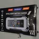  Battery Charger 12V, Automatic Trickle Charger-Battery Maintainer with Pulse Repair & Digital Display, for Car, AGM, LiFePO4, Boat, Motorcycle, Lawn Mower, Truck, SUV