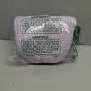 Gift Basket with Wrap Bag and Ribbon, Empty Small Woven Basket for Gift, Cute Decorative Gift Organizer for Baby Showers, Raffle, Halloween and Thanksgiving  12"x8"x5", Purple