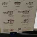 Cuisinart 12-Piece Cookware Set, MultiClad Pro Triple Ply Stainless Steel Cookware Set, Heat Surround Technology, Cool Grip Stick Handles, Oven Safe Up to 500F, MCPS-12N, Silver