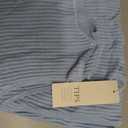 Saodimallsu Womens Peplum Ribbed Tank Tops Cute Sleeveless Knit Ruffle Crew Neck 2026 Summer Sweater Vest Sky Blue (Blue), Medium