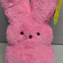 Animal Adventure | 15" Pink Shaggy Bunny Peeps Plush | Easter Basket Stuffed Animals for Kids | Marshmallow Candy | Huggable Ultra Soft Plushie Stuffers Buddy Toy | Collectable Gifts | Aged 3+