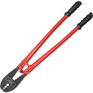 Mophorn Hand Swager Crimper 30 Inch,Swaging Tool for 5/32" 1/4" 5/16" Wire Rope,Hand Cimping Tool for Copper Aluminum Oval Sleeves and Stop Sleeves,Wire Rope Crimping Tool Swage Tool Long Handle Lab