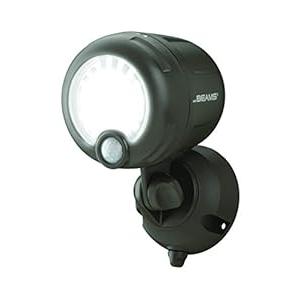 Beams MB360XT 200 Lumen Wireless Battery Operated Powered Motion Sensing LED Spotlight, 2-Pack