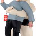 Morph Sumo Wrestler Inflatable Costume Kids, Inflatable Sumo Wrestler Costume, Blow Up Costumes for Kids, One Size