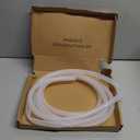 PATIKIL 7/16" ID x 9/16" OD Silicone Tubing, 10' High Pure Silicone Hose Tube Flexible Clear Pipe for Home Brewing Water Air Liquid Transfer
