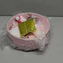 Aveniee 360 Rotating Makeup Organizer for Vanity, Skincare Perfume Organizers, Bathroom Countertop Organizer and Storage, Clear Cosmetics Lipstick Holder for Dresser,2 Tiers, Pink