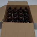 YOUEON 16 Pack Amber Glass Bud Vases, Small Bud Vases in Bulk, Glass Flower Vases for Centerpieces, Vintage Decorative Bottle Vases for Flowers, Home Decor, Wedding Reception, Office (Brown)