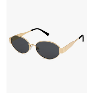 livho 2025 Trendy Oval Sunglasses - Stylish Polarized Shades for Everyday - Retro Metal Framess