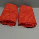 MIULEE Christmas Decorative Throw Pillow Covers for Couch Bed Livingroom 18x18 Inch Set of 2 Red Boho Accent Throw Pillows Broadside Striped Patchwork Soft Corduroy Pillowcases