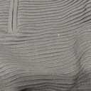 ANRABESS Womens Long Sleeve Quarter Zip Pullover Sweater Casual Loose V Neck Collared Ribbed Knit Jumper Tops Thumb Hole Army Green Large