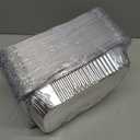 9x13 Aluminum Pans [40 Pack], Extra Heavy Duty Half Size Disposable Aluminum Foil Pans, Deep Baking Pans for Cooking, Roasting, Heating, and Steam Tables