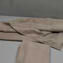 Suitable for Home Furniture Interior Decoration Fabric, coarse Texture Thickened Linen, Excellent Breathability, Handmade DIY Material (Light Khaki, 1 Yard pre Cut)