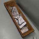 hehimhis 24 Inch 2 Pack Railing Planter Box with Adjustable Bracket,Window Planter Boxes Outdoor for Porch,Balcony Planters Railing Hanging,Fence,Patio Hanging Planters for Garden