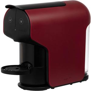 Delta Q Quick Espresso Capsule Machine  Compact Size  Works ONLY with Delta Q Pods (Red)