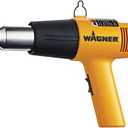 Wagner Spraytech 0503008 HT1000 Heat Gun, 2 Temp Settings 750F & 1000F, Great for Soften Paint, Caulking, Adhesive, Putty Removal, Shrink Wrap, Bend Plastic Pipes, Loosen Rusted Nuts Bolts, Yellow