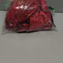 TURSTIN 4 Packs Satin Tablecloth 102 x 58 Inch Overlay Satin Table Cover Rectangle Bright Silk Tablecloth Smooth Fabric Table Decoration for Wedding Banquet Party Events, Burgundy