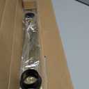 Linear Shower Drain 36 Inch Brushed Gold, Stainless Steel Rectangle Bathroom Floor Drain Tile Insert with Reversible Cover, Hair Catcher, Adjustable Feet