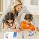 YIYIAH Diamond Art Cat Decor Statues Desk Placement Ornament - 5D Cartoon Diamond Painting Kits for Beginners - DIY Diamond Art Kit Full Round Drill Big Gem Art Cat Gifts for Women