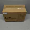 4-Tier Medicine Cabinet Organizer with Leather Handle, Empty Plastic First Aid Kit, Multipurpose Storage Box with A Portable Weekly Pill Organizer for Family Emergencies, Home