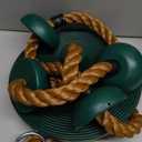 Climbing Rope with Platforms and Disc Swing Seat Set Playground Accessories Including Bonus Hanging Strap & Carabiner Tree Swing for Kids Rope Swings for Tree