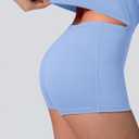 SUUKSESS Tennis Dress with Shorts Underneath Easy Peasy Athletic Dress for Women Golf Workout Active Dresses (Blue, M)