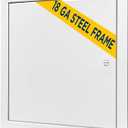 BOZZON Access Panel for Drywall, 10 x 10 Inch ABS Plastic Wall Hole Cover Access Doors, Easy Install Plumbing Wall Panel for Drywall, Ceiling, Wiring and Cables