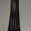 MERRYBOX Roll Up Dish Drying Rack Silicone Wrapped Over The Sink Dish Drying Rack Multipurpose Foldable Sink Drying Mat Anti-Slip & Anti-Rust Dish Rack for Kitchen, 17.5" x 13", Black