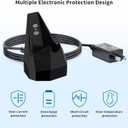 Replacement for MANSCAPED 4.0 Charging Dock with AC Adapter, for MANSCAPED Wireless Charging Dock, Fit for MANSCAPED The Lawn Mower 4.0 Electric Groin Hair Trimmer