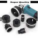 2 x Mgtgbao 3/4 Inch (19mm) Dry Diamond Core Drill Bits, Vacuum Brazed Diamond Hole Saw Kit for Porcelain Ceramic Tile Granite Marble Stone Brick Glass with 5/8-11 Thread